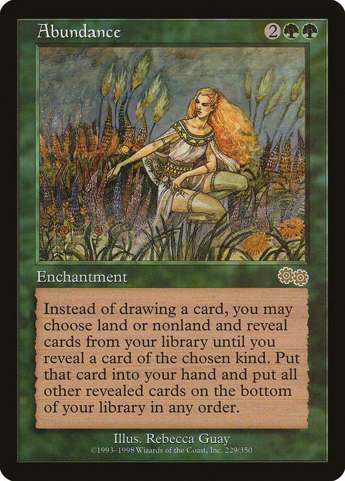 Abundance [Urza's Saga] | Total Play