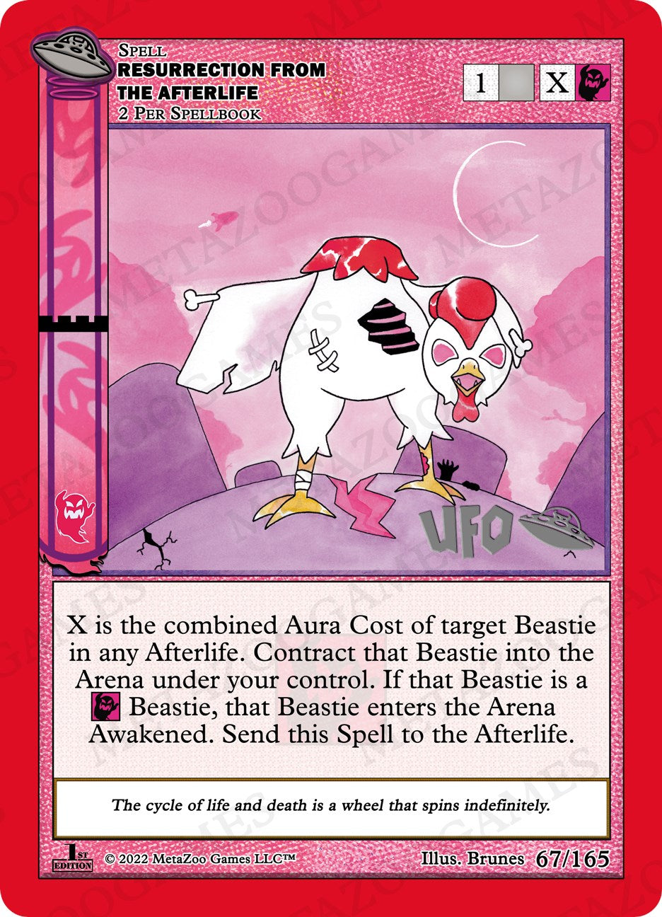 Resurrection From The Afterlife [Cryptid Nation: UFO First Edition Spoiler Pack] | Total Play