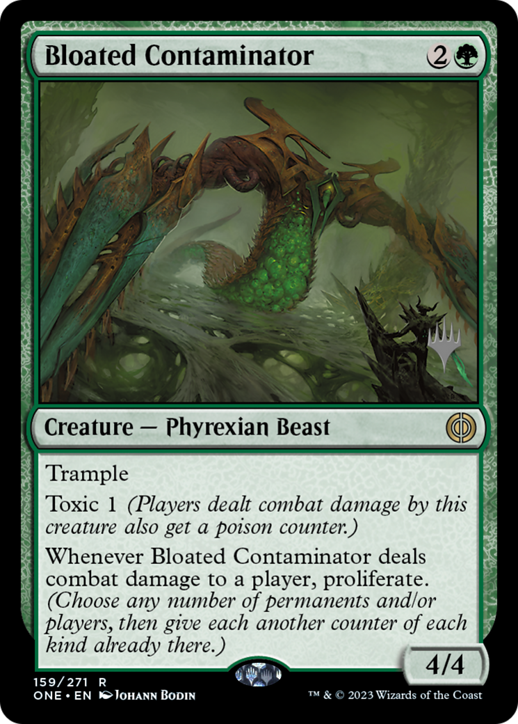 Bloated Contaminator (Promo Pack) [Phyrexia: All Will Be One Promos] | Total Play