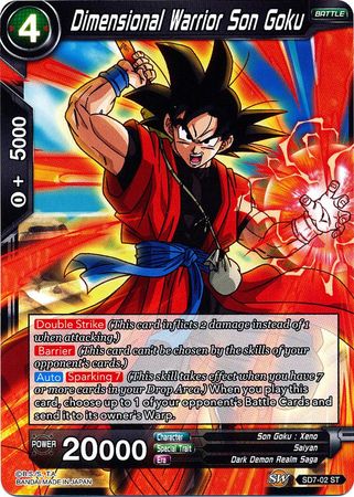 Dimensional Warrior Son Goku (Starter Deck - Shenron's Advent) (SD7-02) [Miraculous Revival] | Total Play