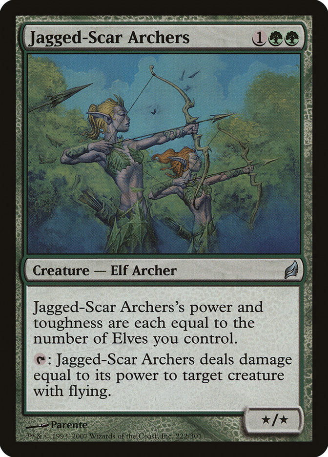 Jagged-Scar Archers [Lorwyn] | Total Play