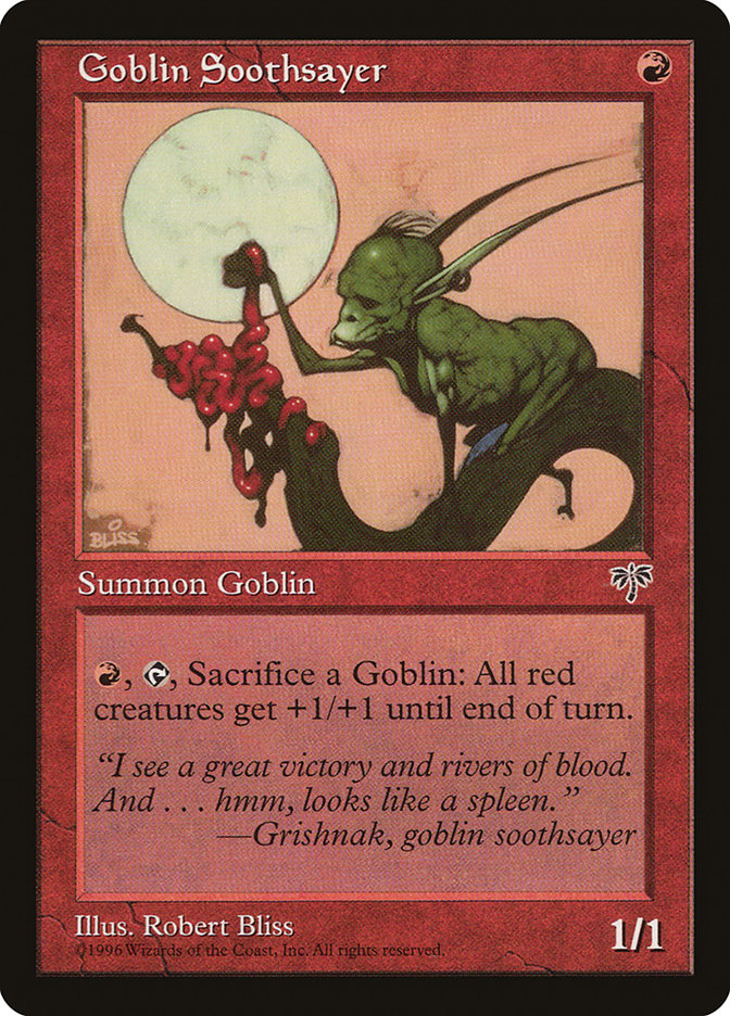 Goblin Soothsayer [Mirage] | Total Play