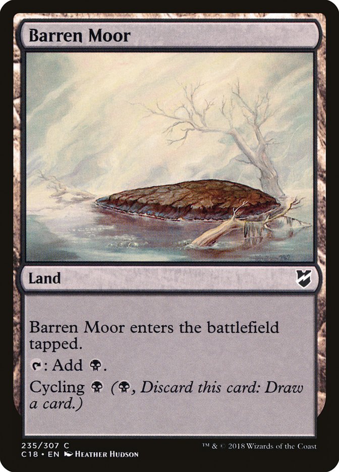 Barren Moor [Commander 2018] | Total Play