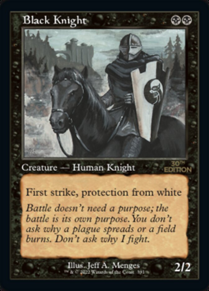Black Knight (Retro) [30th Anniversary Edition] | Total Play