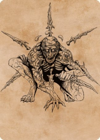 Bhaal, Lord of Murder Art Card [Commander Legends: Battle for Baldur's Gate Art Series] | Total Play