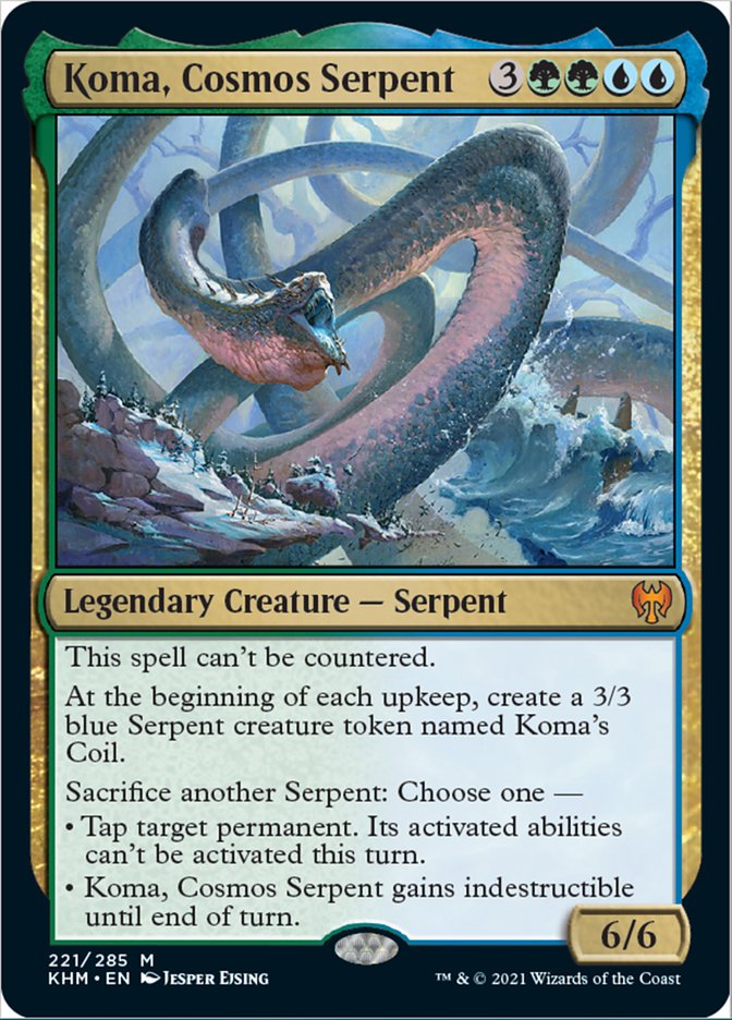 Koma, Cosmos Serpent [Kaldheim] | Total Play