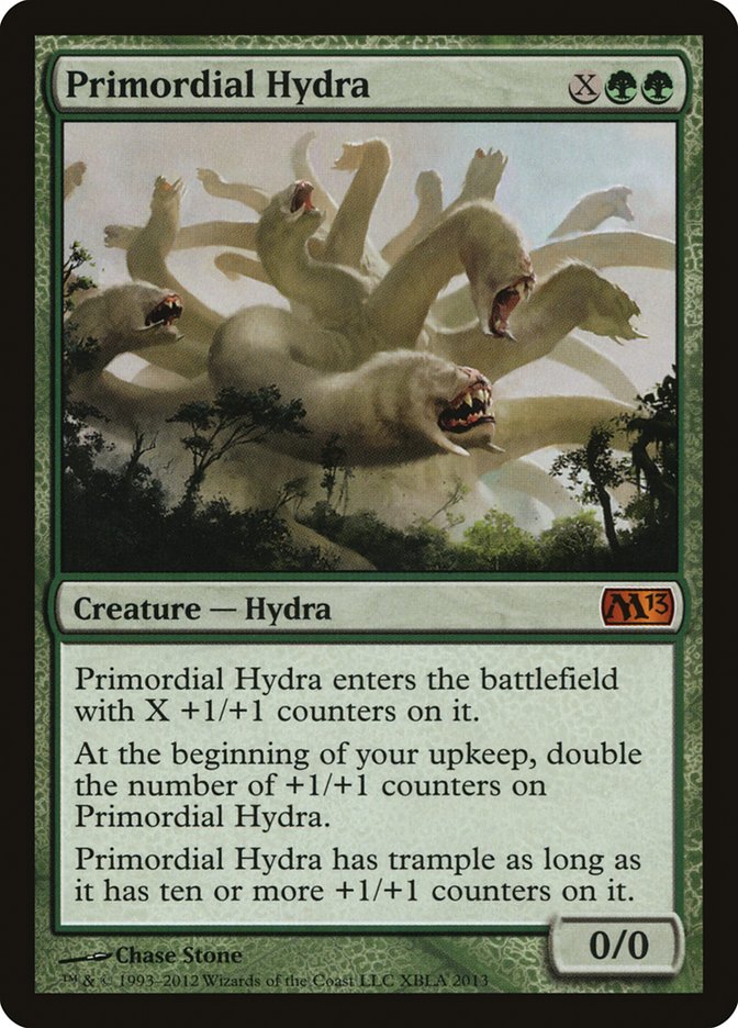 Primordial Hydra (Duels of the Planeswalkers Promos) [Duels of the Planeswalkers Promos 2013] | Total Play