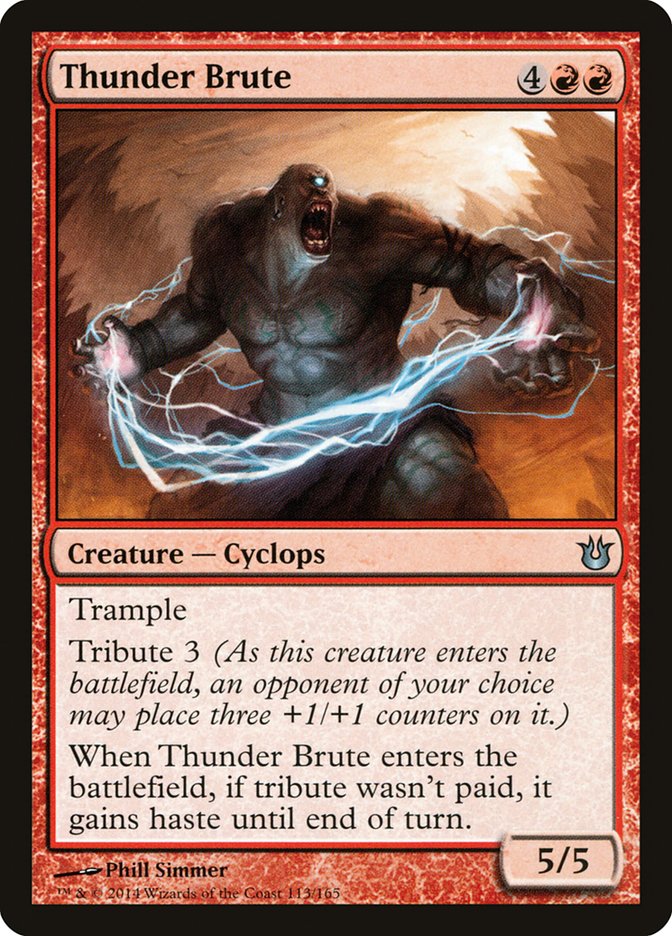 Thunder Brute [Born of the Gods] | Total Play