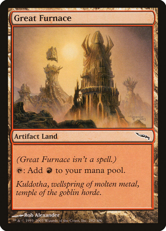 Great Furnace [Mirrodin] | Total Play