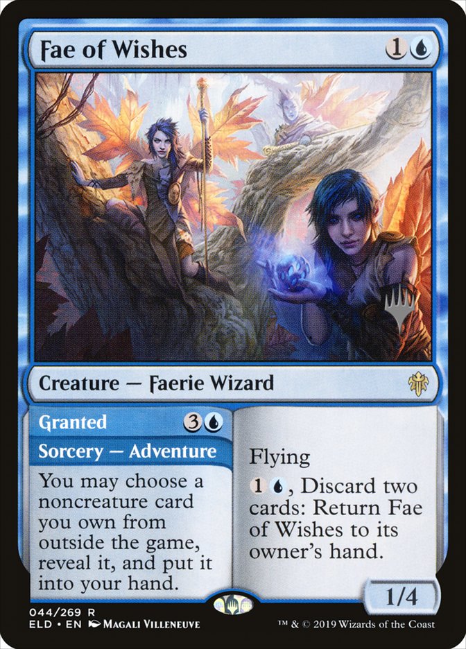 Fae of Wishes // Granted (Promo Pack) [Throne of Eldraine Promos] | Total Play