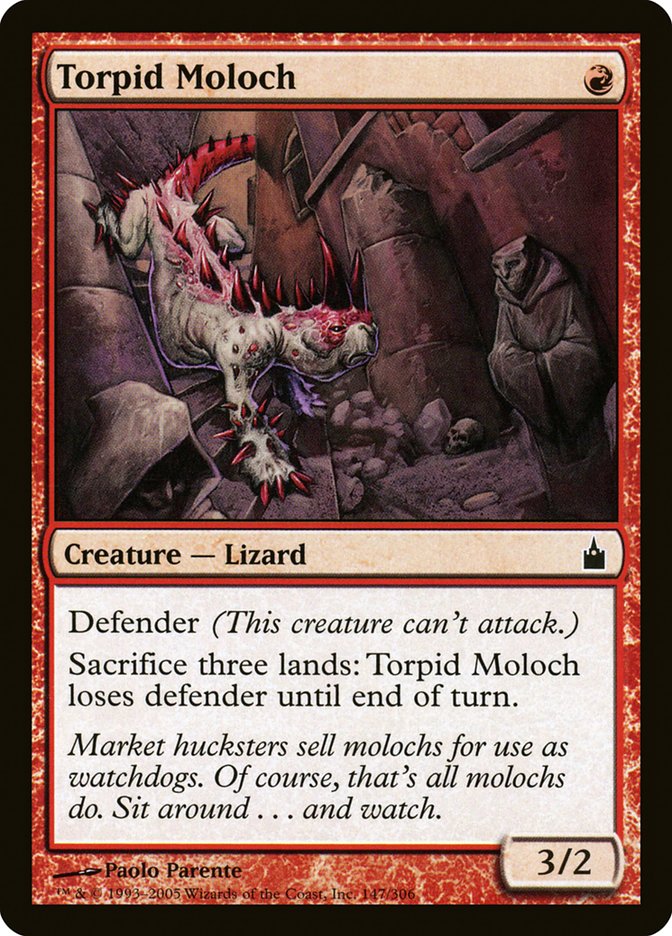 Torpid Moloch [Ravnica: City of Guilds] | Total Play