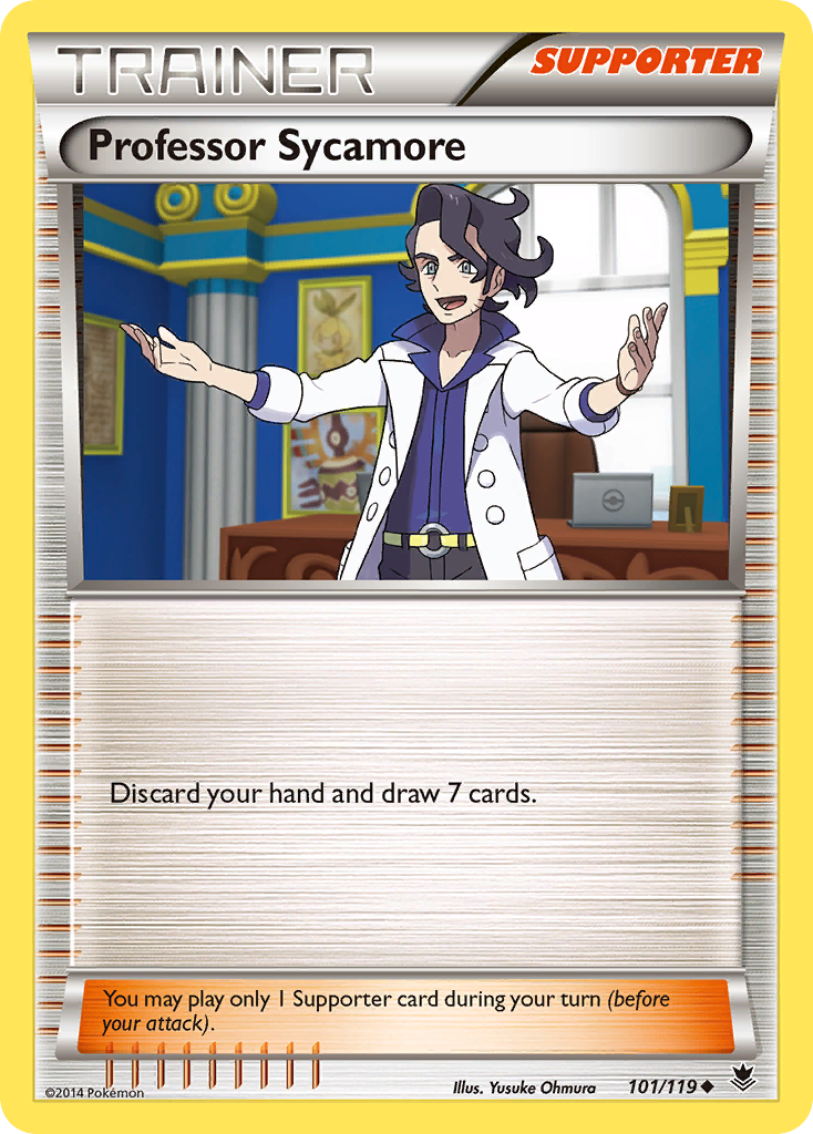 Professor Sycamore (101/119) [XY: Phantom Forces] | Total Play