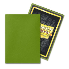 Dragon Shield: Standard 100ct Sleeves - Olive (Matte) | Total Play