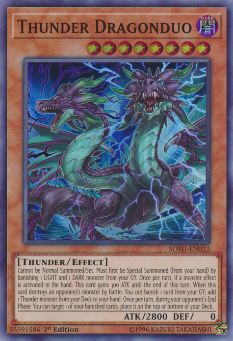 Thunder Dragonduo [SOFU-EN022] Super Rare | Total Play