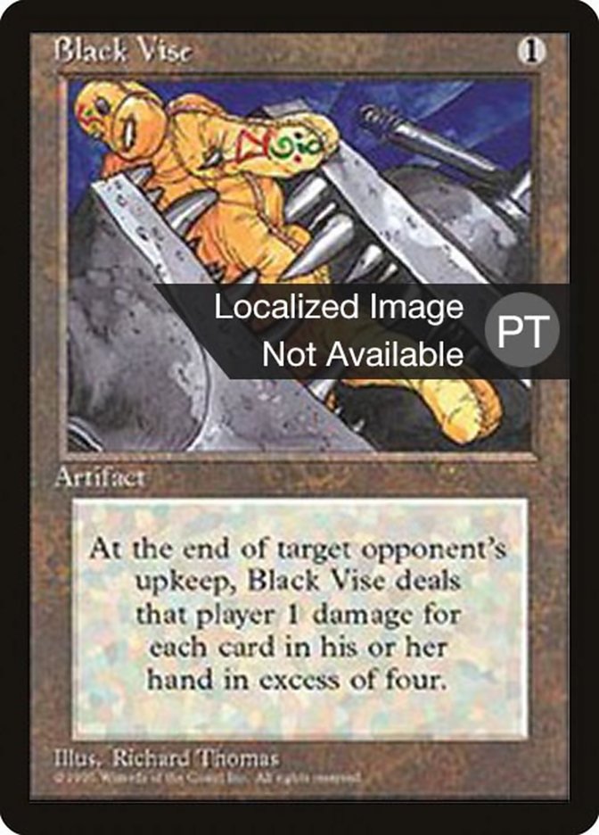 Black Vise [Fourth Edition (Foreign Black Border)] | Total Play