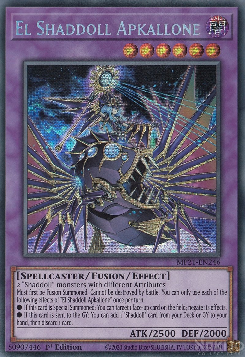 El Shaddoll Apkallone [MP21-EN246] Prismatic Secret Rare | Total Play