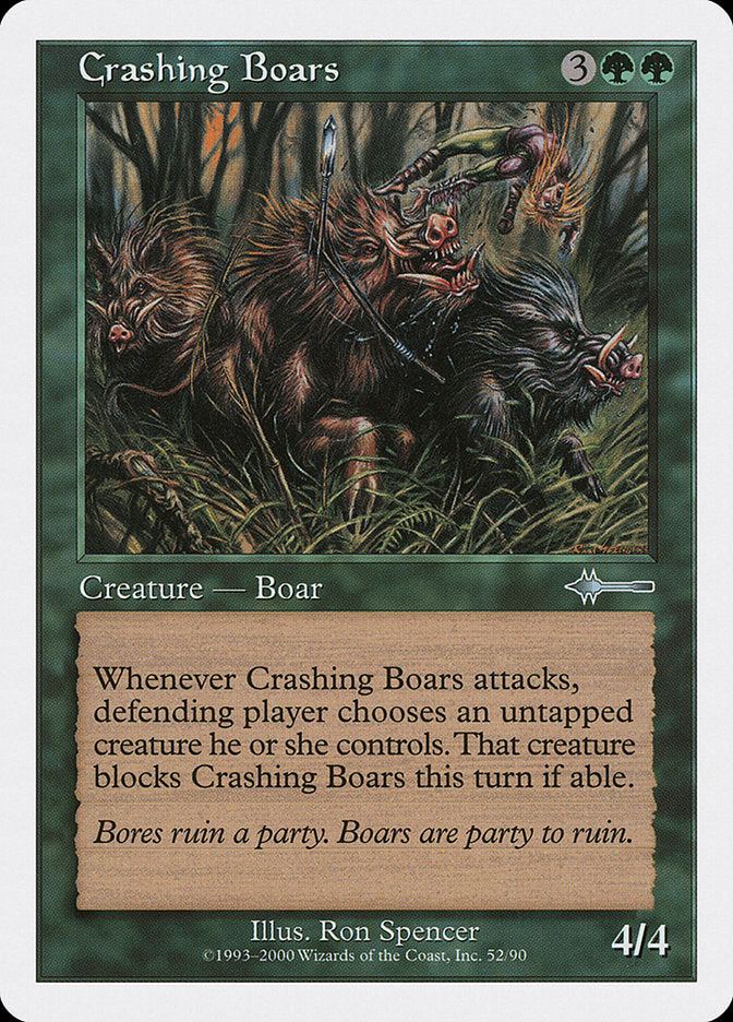 Crashing Boars [Beatdown] | Total Play