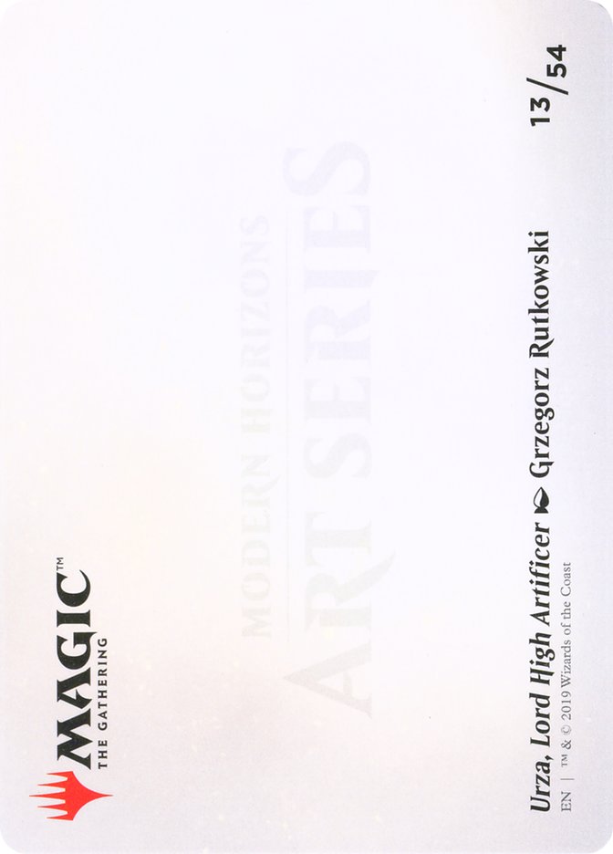 Urza, Lord High Artificer // Urza, Lord High Artificer [Modern Horizons Art Series] | Total Play