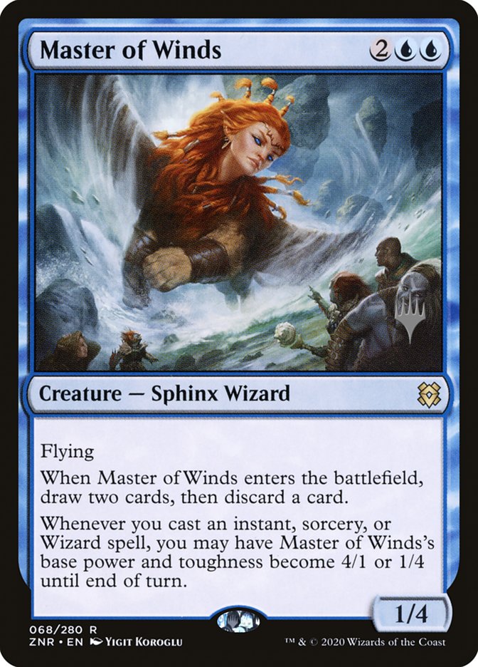 Master of Winds (Promo Pack) [Zendikar Rising Promos] | Total Play