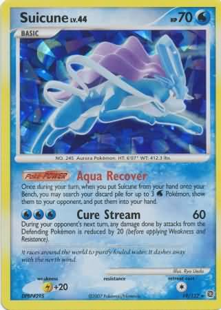 Suicune (19/132) (Cracked Ice Holo) [Diamond & Pearl: Secret Wonders] | Total Play