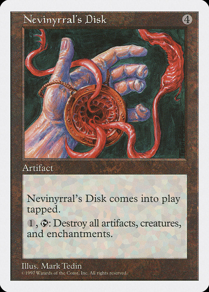 Nevinyrral's Disk [Fifth Edition] | Total Play