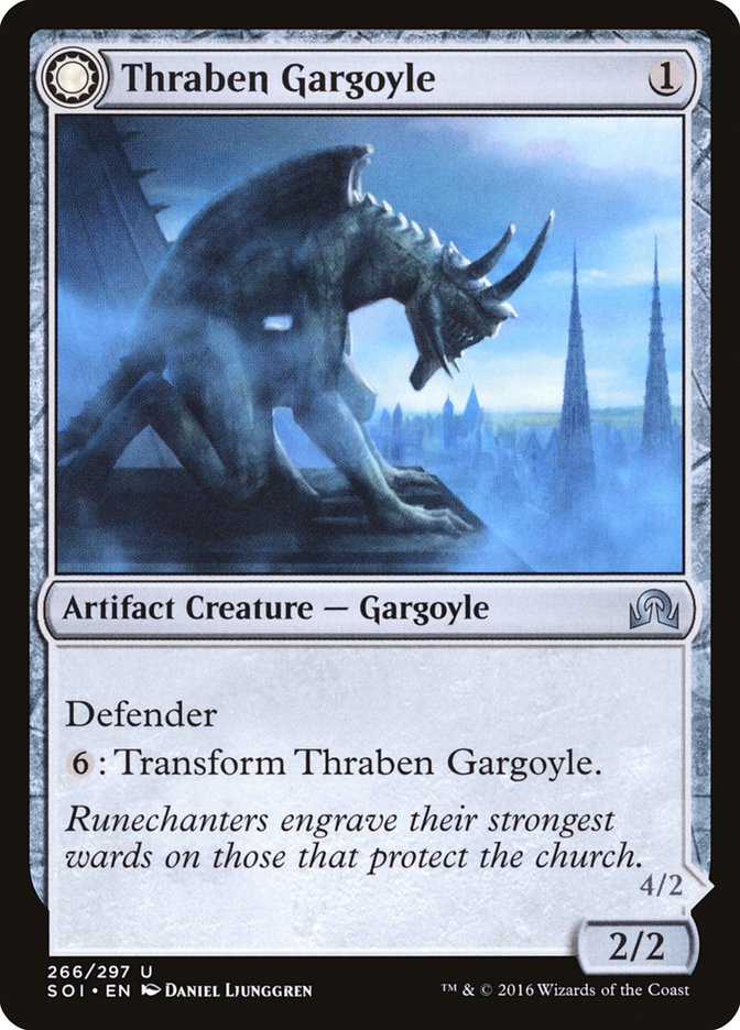 Thraben Gargoyle // Stonewing Antagonizer [Shadows over Innistrad] | Total Play