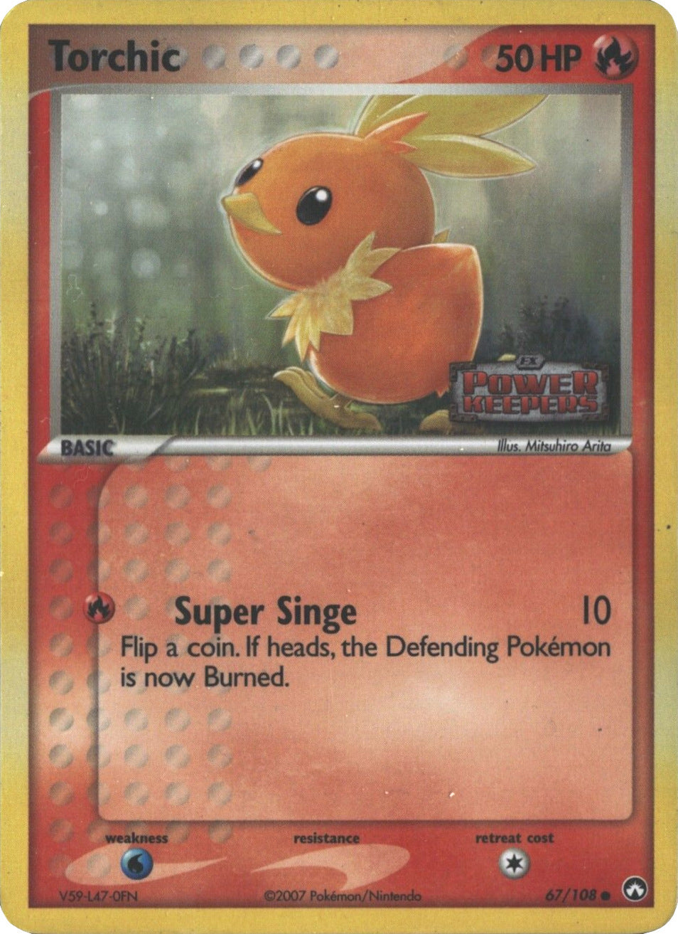 Torchic (67/108) (Stamped) [EX: Power Keepers] | Total Play