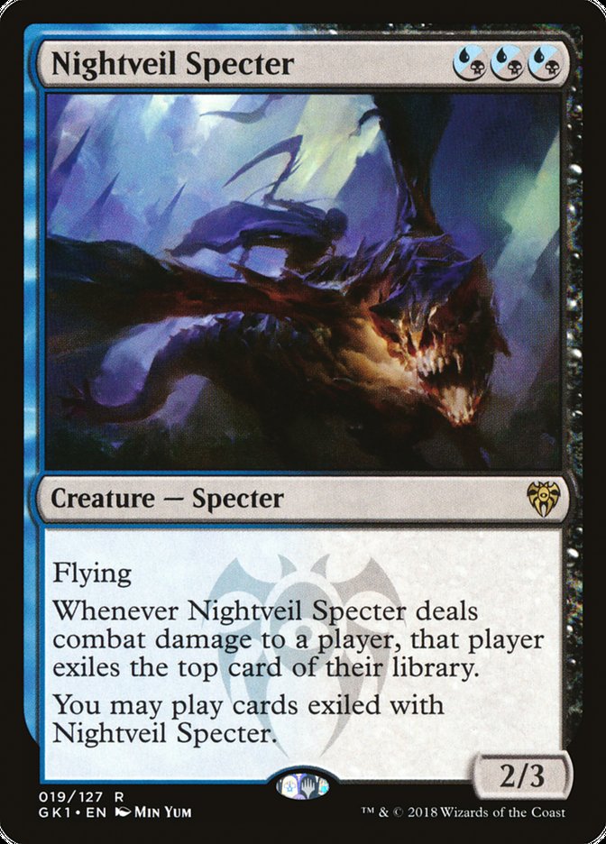 Nightveil Specter [Guilds of Ravnica Guild Kit] | Total Play