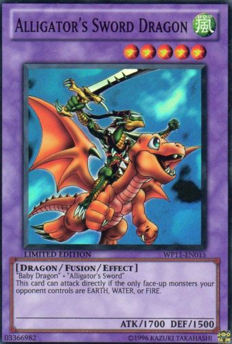 Alligator's Sword Dragon [WP11-EN015] Super Rare | Total Play