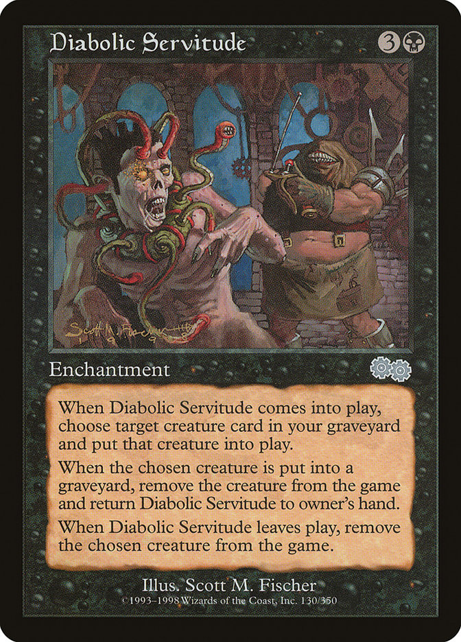 Diabolic Servitude [Urza's Saga] | Total Play