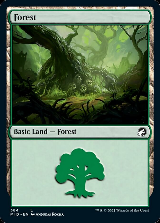 Forest (384) [Innistrad: Midnight Hunt] | Total Play