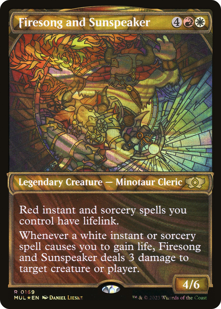 Firesong and Sunspeaker (Halo Foil) [Multiverse Legends] | Total Play