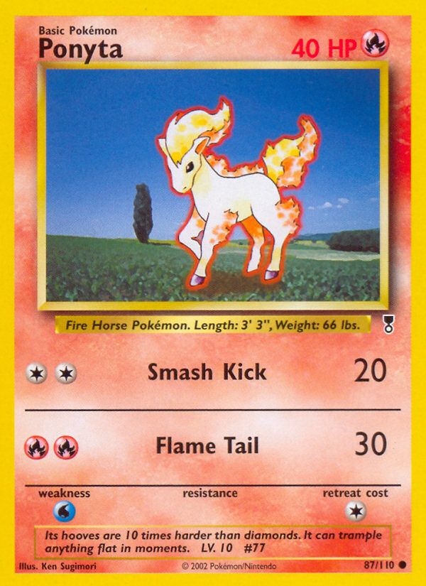 Ponyta (87/110) [Legendary Collection] | Total Play