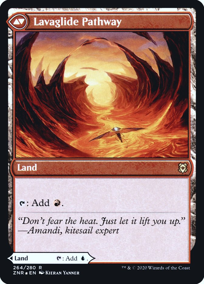 Riverglide Pathway // Lavaglide Pathway [Zendikar Rising Prerelease Promos] | Total Play