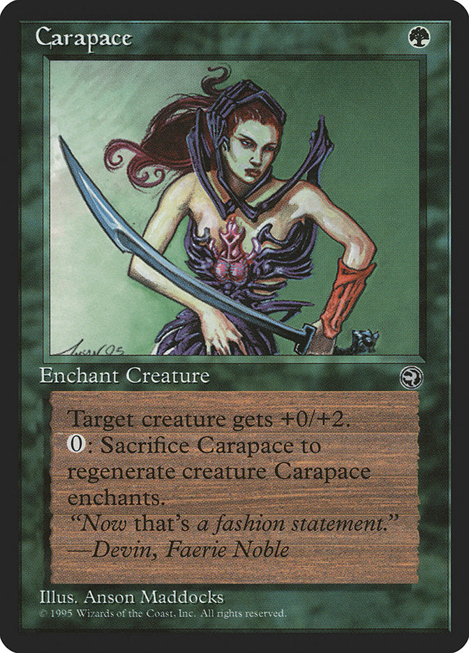 Carapace (Devin Flavor Text) [Homelands] | Total Play