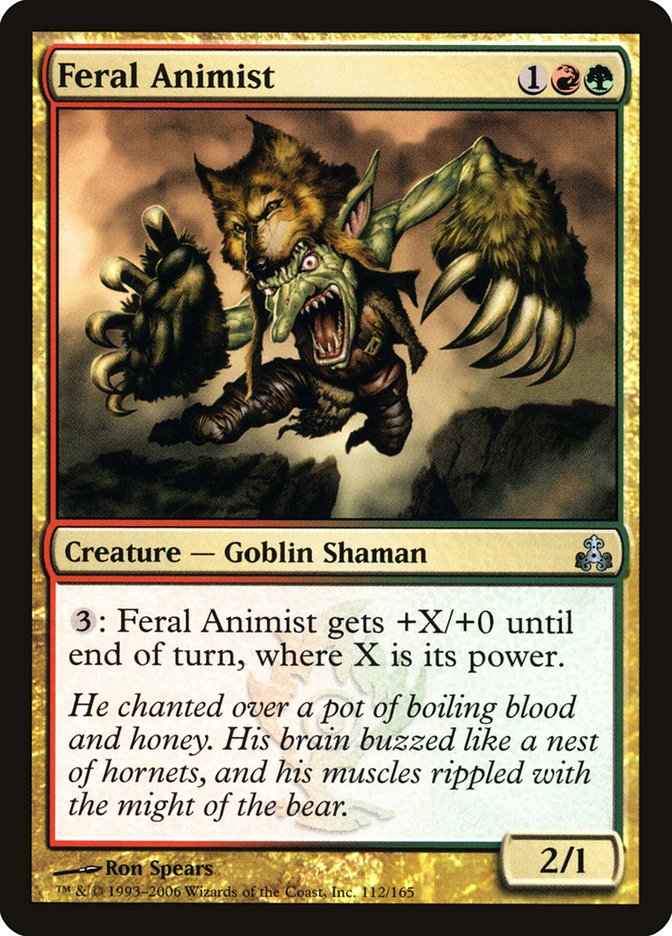 Feral Animist [Guildpact] | Total Play