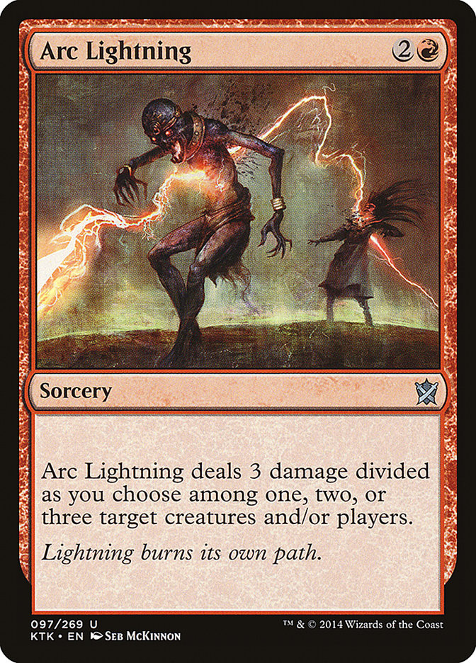 Arc Lightning [Khans of Tarkir] | Total Play
