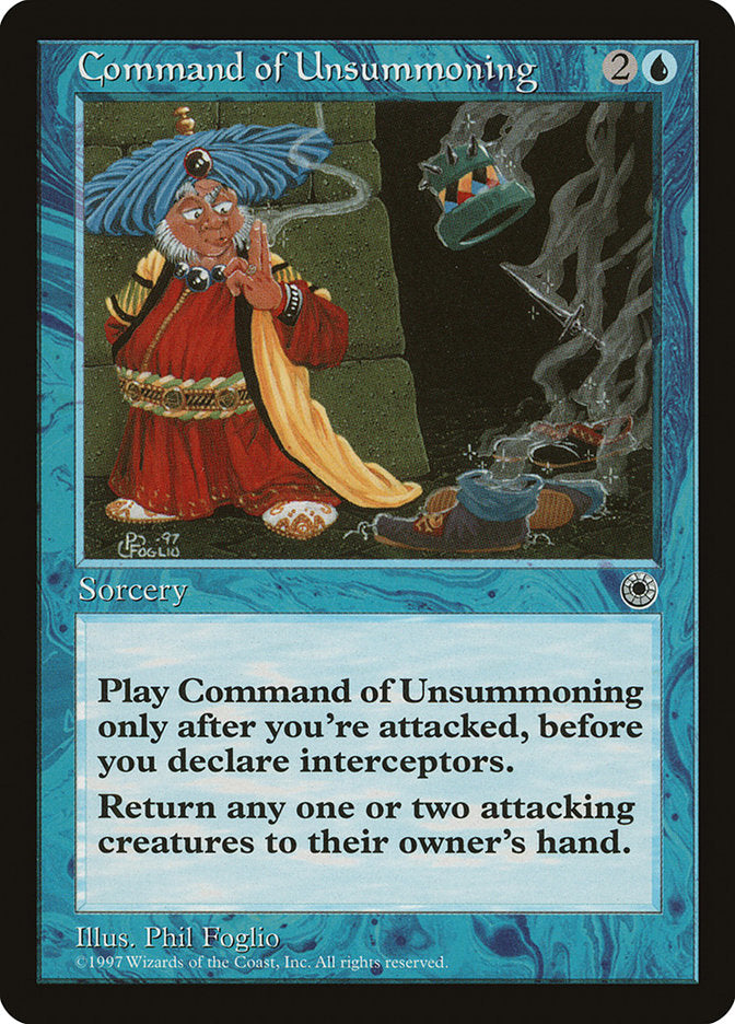 Command of Unsummoning [Portal] | Total Play