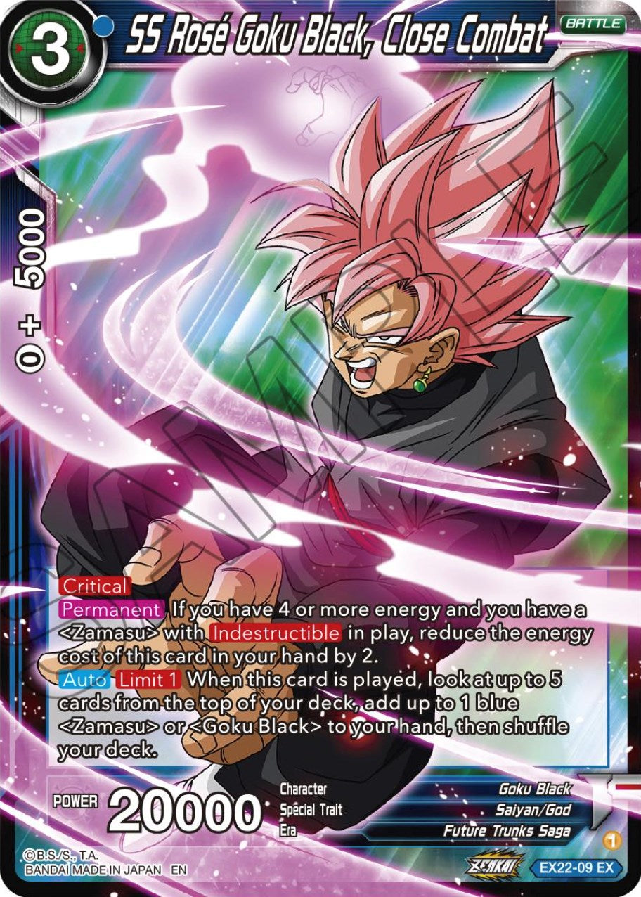 SS Rose Goku Black, Close Combat (EX22-09) [Ultimate Deck 2023] | Total Play