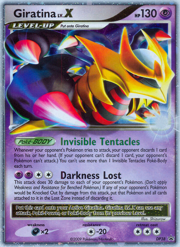 Giratina LV.X (DP38) [Diamond & Pearl: Black Star Promos] | Total Play