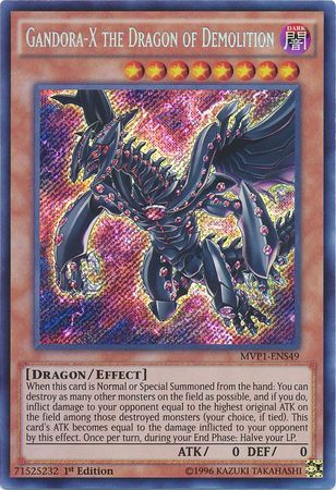 Gandora-X the Dragon of Demolition [MVP1-ENS49] Secret Rare | Total Play