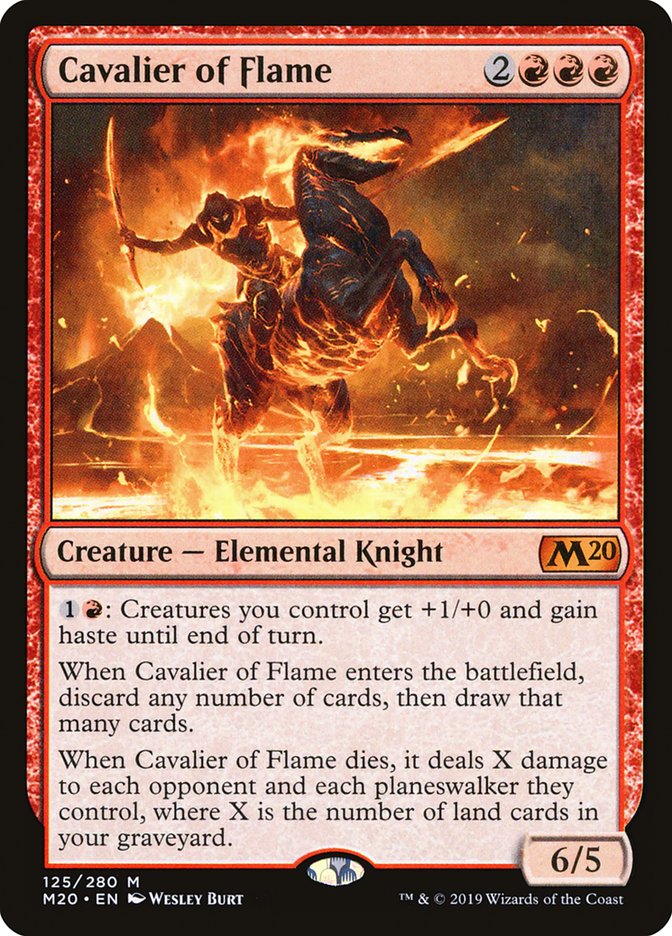 Cavalier of Flame [Core Set 2020] | Total Play