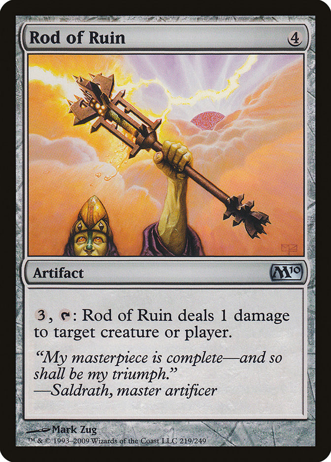 Rod of Ruin [Magic 2010] | Total Play