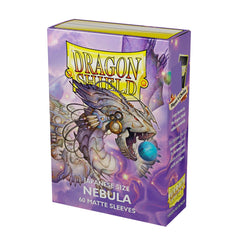 Dragon Shield: Japanese Size 60ct Sleeves - Nebula (Matte) | Total Play