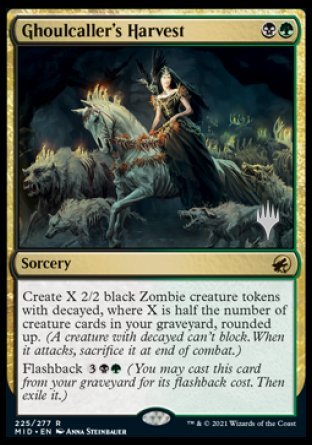 Ghoulcaller's Harvest (Promo Pack) [Innistrad: Midnight Hunt Promos] | Total Play