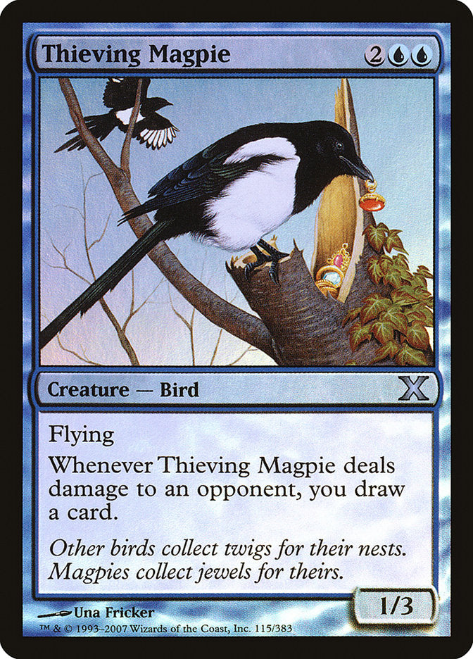 Thieving Magpie (Premium Foil) [Tenth Edition] | Total Play