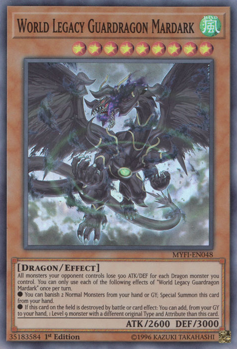 World Legacy Guardragon Mardark [MYFI-EN048] Super Rare | Total Play