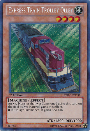 Express Train Trolley Olley [DRLG-EN037] Secret Rare | Total Play