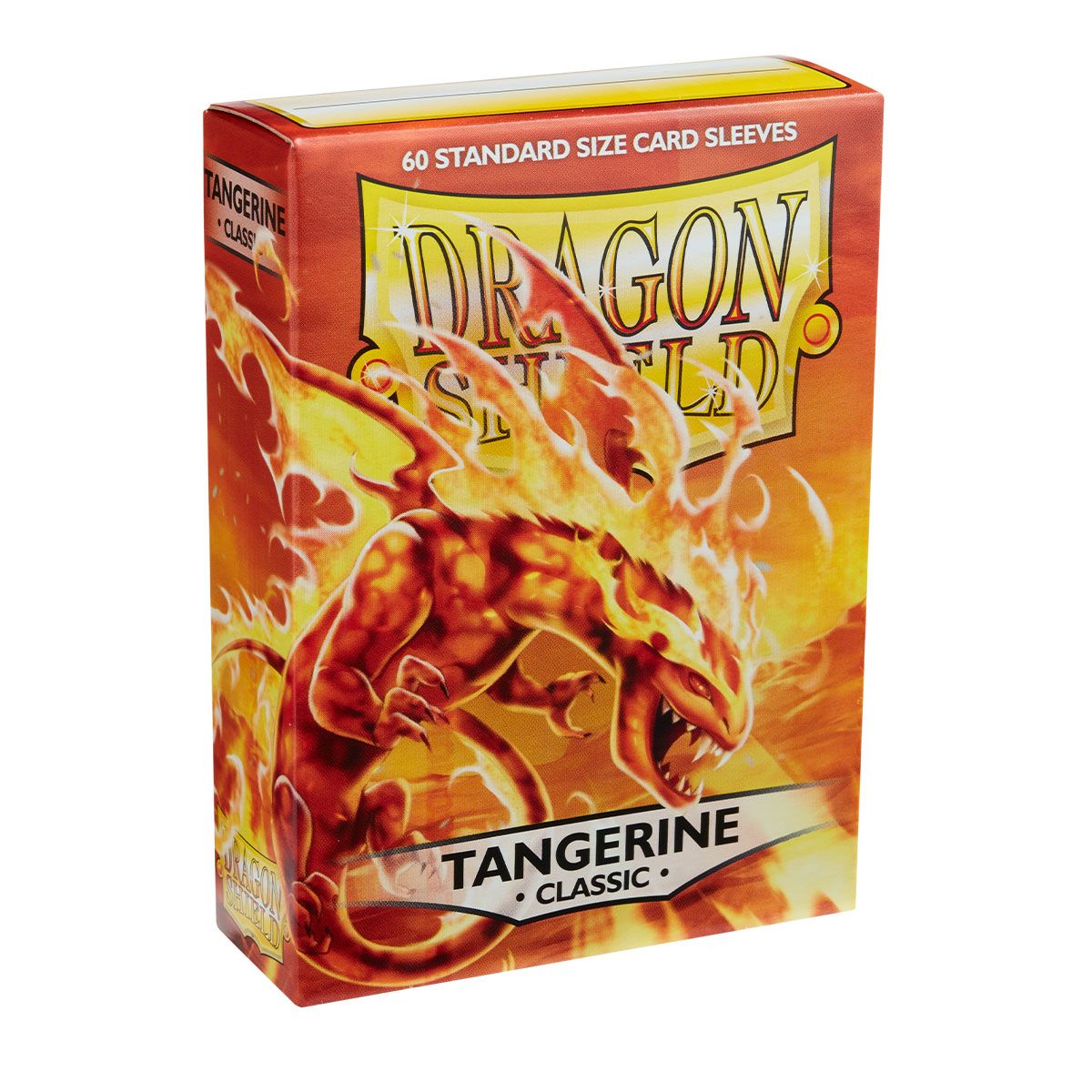 Dragon Shield: Standard 60ct Sleeves - Tangerine (Classic) | Total Play
