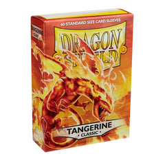 Dragon Shield: Standard 60ct Sleeves - Tangerine (Classic) | Total Play